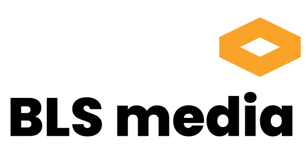 BLS media - Logo - Schrift Schwarz